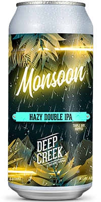 MONSOON HAZY DOUBLE IPA｜季风三倍干投双倍浑浊IPA啤酒